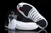 jordan 12 air chaussure hommes nouveau 2019U mode exquis noir blanc